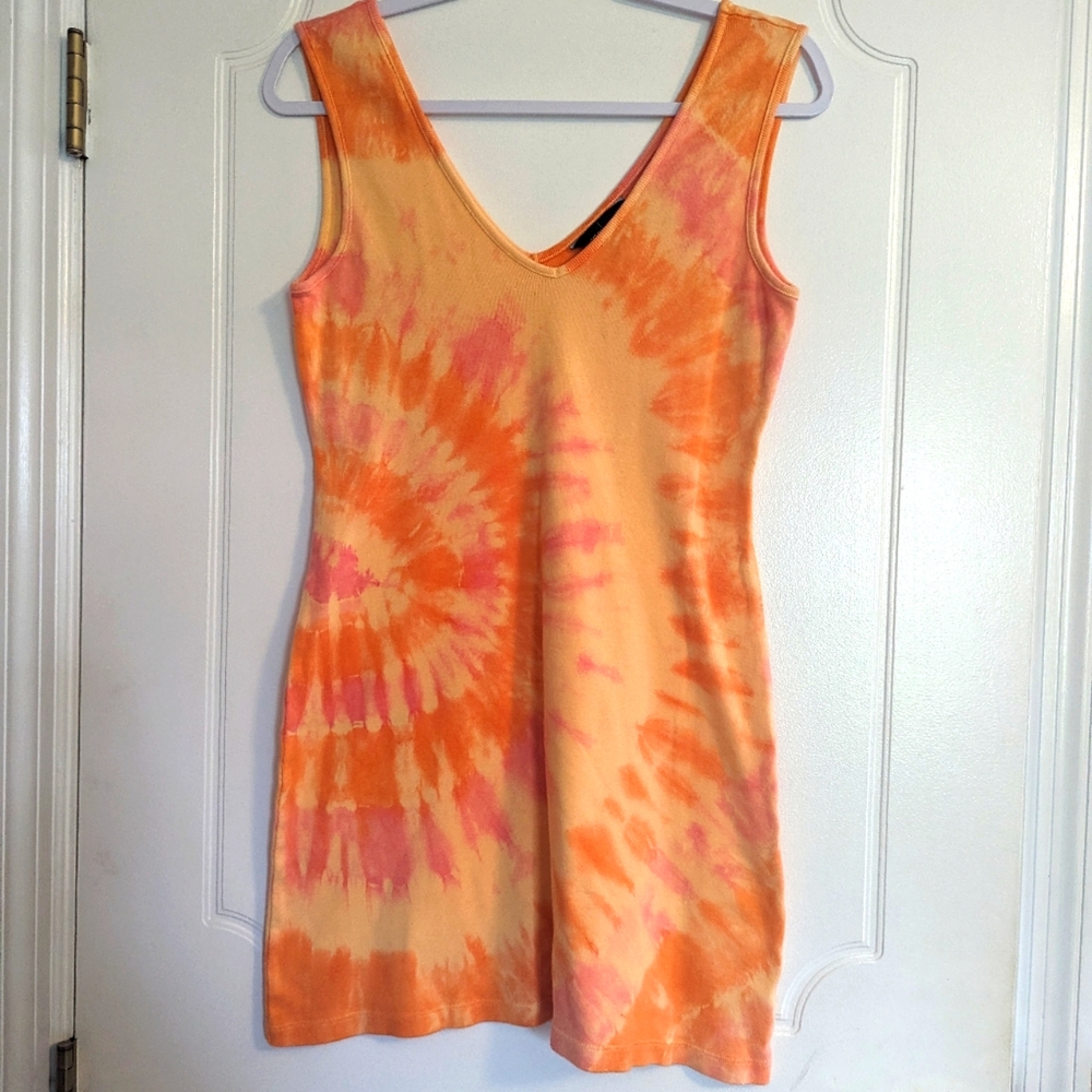 Tie dyed Cotton dress size Medium